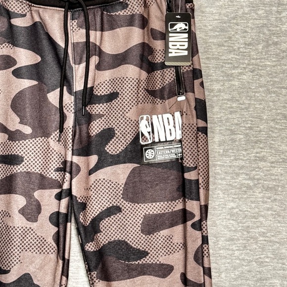 NBA Camo Sweatpants, Drawstring & Pockets, Boys Sizes Medium - Picture 2 of 5